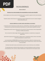 Pautas Desafío Menopausia y Peri!!