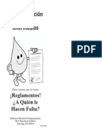 Hojas de Acción para Los Intermedios: ¡Reglamentos! ¿A Quién Le Hacen Falta?