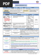 3 - 1ro - Sesion de Aprendizaje 1 - Lista de Cotejos