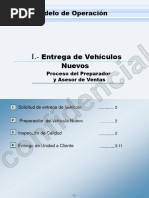 I. Entrega de Vehiculos Nuevos