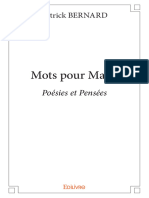 Mots Pour Maux: Poésies Et Pensées