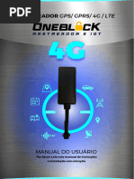 Manual Rastreador 4G Oneblock 2022