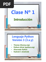 P1 Clase01 Introduccion