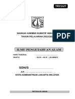 Naskah Asemen Sumatif Sekolah - Ipa