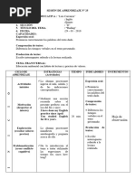 Ciclo de Aprendizaje Estrategias (Actividades) Tiempo Indicadores Instrumentos