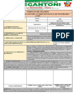 Formato de Tramite de Modificacion de CMN