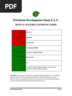 PR-2111 Manual Material Handling (MMH)