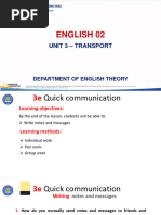 Unit 3e English 1 Iuh