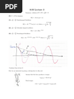 Lecture Note About Non Harmonic Motion