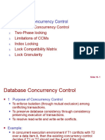 Module 5 Part2 Concurrency-Control-Techniques