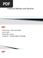 Financial Markets and Services