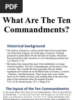 What Are The Ten Commandments Grade 8 CL