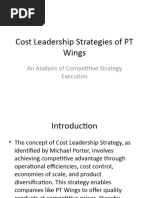 PT Wings Case Study Presentation