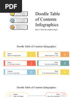 Doodle Table of Contents Infographics by Slidesgo