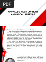 Module6 - Maxwell Mesh Current and Nodal Analysis