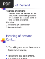 Theory of Demand1