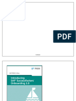 Introducing SAP SuccessFactors Onboarding 2 Press Book