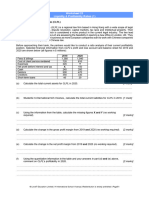 Finance Quantitative Worksheets - Profitability and Liquidity Ratios