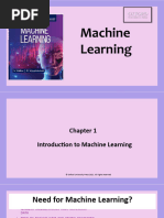 Chapter 01 Introduction To ML