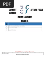 Notes Economy - Current - Affairs Lecture 5 - 1 Oct 2022