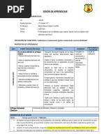 Sesión 3° Se Comunica Oralmente - Chincha