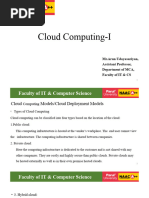 Cloud Computing I Unit II