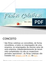 Férias Coletivas