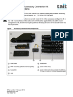 TPB-AA-005 TP7100/TP8100 Accessory Connector Kit Installation Instructions