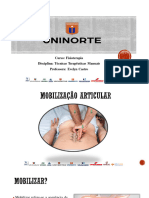 Apresentação 3 Mobilização Articular Prática