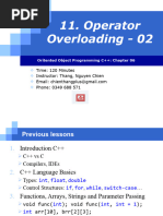 Lesson 11 - 06. Operator Overloading - 02