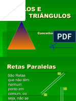 Angulos e Triângulos