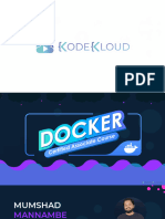 Docker Certified Associate