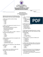 3rd Grading Examination Biotech