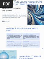 Overview of FVM-PISO-SIMPLE-PIMPLE-Algorithms