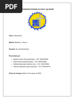 Calorimetria - GRUPO 5