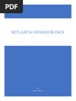 BDs Girth Expansion Pack