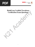 Terraform Certification Exam Questions FREE Guide Ed2