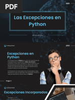 Las Excepciones en Python