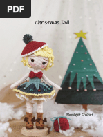 Christmas Doll by Moonlightcrochet Eng