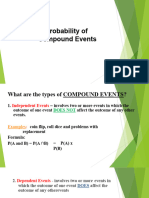 Probability of Compound Events