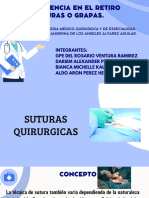 Retiro de Suturas o Grapas