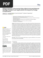 Optimal Design of Ferronickel Slag Alkali Activated Material 2ugo93am