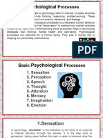 Презентация Психологические Процессы 2