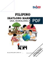 Modyul 5 Q3 Pagsusuri NG Elemento at Katangian NG Alamat Mito Maikling Kuwento at Kuwentong Bayan