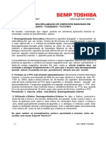 Procedimento para Cinescópio Manchado em Tvs Toshiba tv2959fs - tv2958 (H) Fs - tv2157nfs