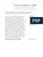 WILLRICH Et Al. 2011. Periculosidade - Crise No Discurso de Prof de CAPS