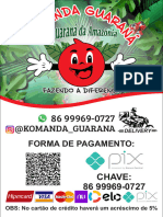 Guarana Cardápio