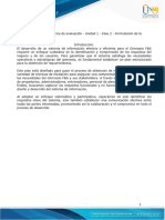 Guía de Actividades y Rúbrica de Evaluación - Unidad 1 - Fase 2 - Formulación de La Propuesta