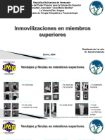 Inmovilizaciones de Miembro Superior