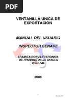 Manual de Usuario Inspector Senave Producto Vegetal